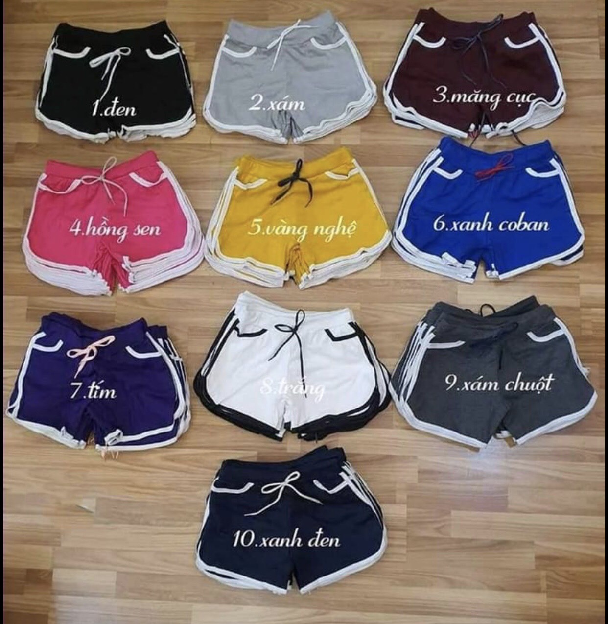 QUẦN SHORT THUN NỮ PHONG CÁCH HAN QUỐC