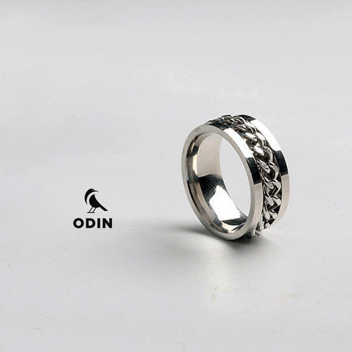 [TẶNG KÈM NHẪN] Dây chuyền lụa mảnh - Titanium Chain - TẶNG KÈM NHẪN - ODIN