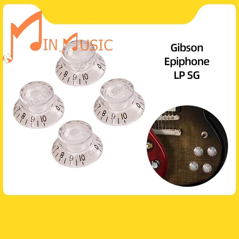 Núm Vặn Chỉ Volume Tone Đàn Guitar Dáng Lespaul I Knobs guitar gibson