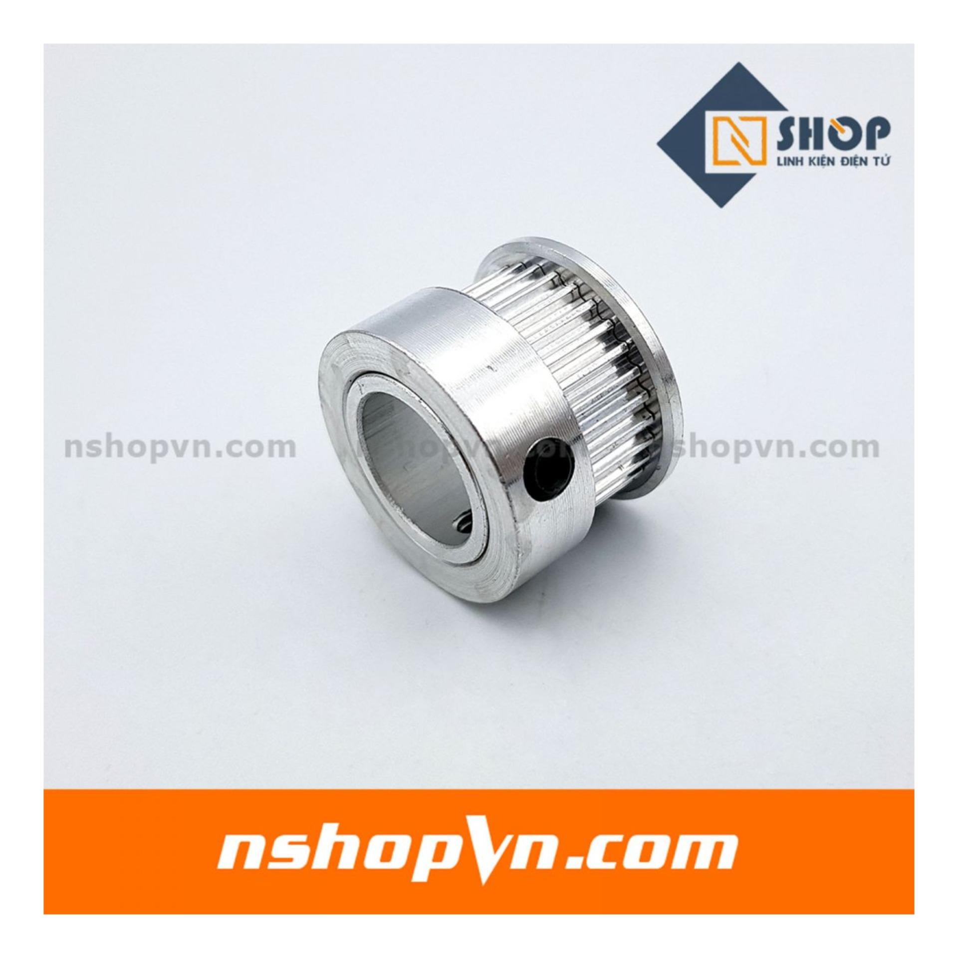 Puly GT2 30 răng trục 12mm