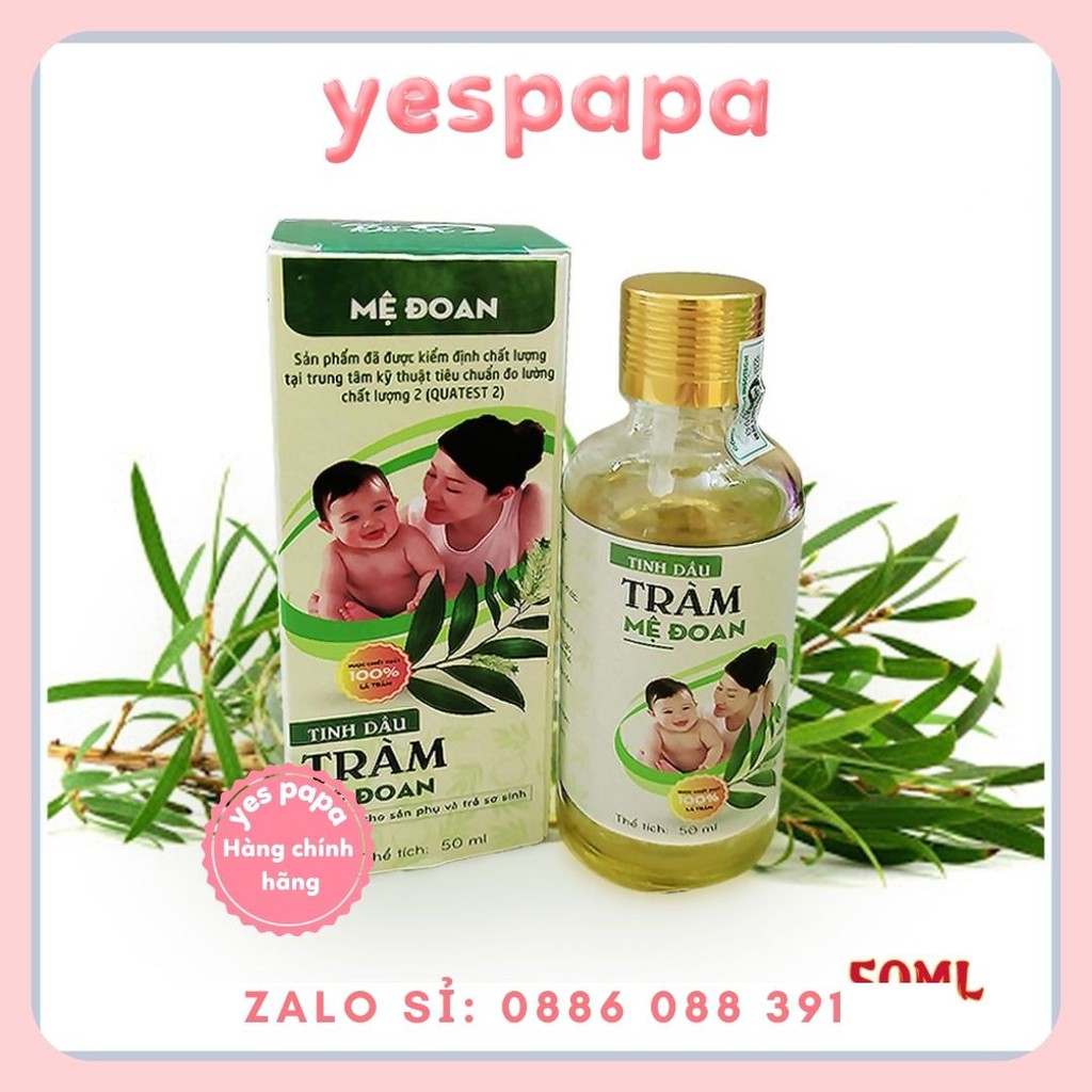 Tinh dầu tràm Mệ Đoan 50ml nguyên chất