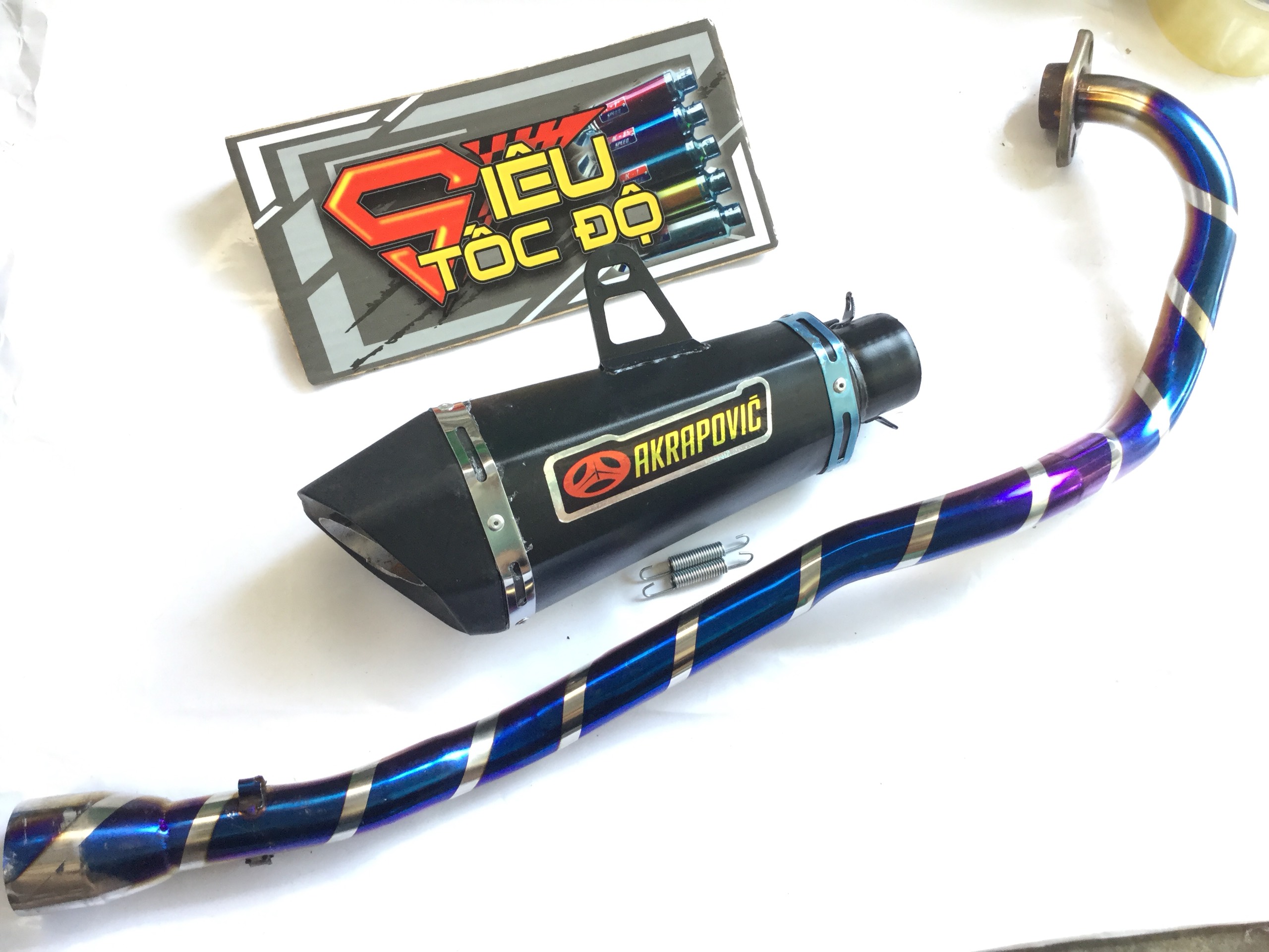 Bộ pô akapovic đen full cổ titan wave blade, wave s, wave rs, wave rsx, wave alpha 110 2017 - 2019,Sản Phẩm Chất Lượng, Gian Hàng Uy Tín, Giá Cả Cực Tốt, Mua Ngay.