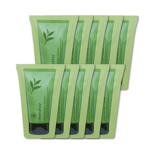 Sample Sữa Rửa Mặt Innisfree Green Tea Cleansing Foam Halin6523