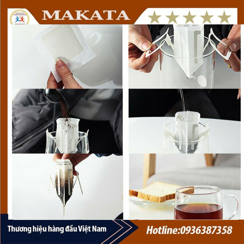 [Unbeatable cheap] Coffee paper dispenser coffee filter bag for travel