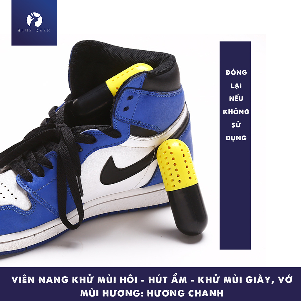 Viên Khử Mùi Hôi Giày - Vớ - BLUE DEER