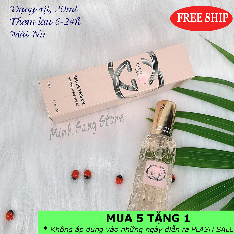 [HCM]NƯỚC HOA NỮ GUCI BAMBO MINI 20ML LƯU 6-12H