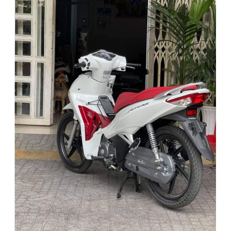 Trùm da bọc yên xe Wave 125i Future led màu đỏ