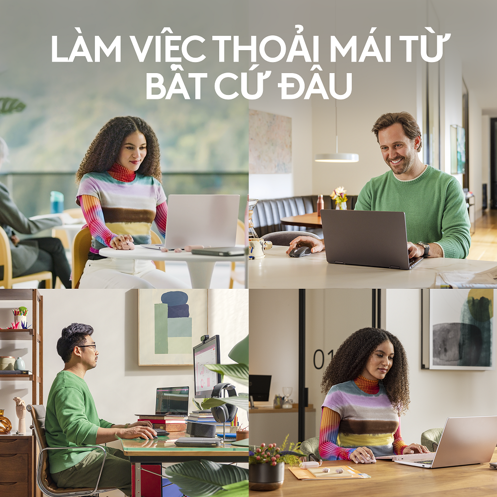 Chuột không dây Logitech MX Anywhere 3S Silent - Cuộn nhanh, 8000 DPI, lướt trên mọi bề mặt, USB C, Bluetooth, Windows PC, Linux, Chrome, Mac