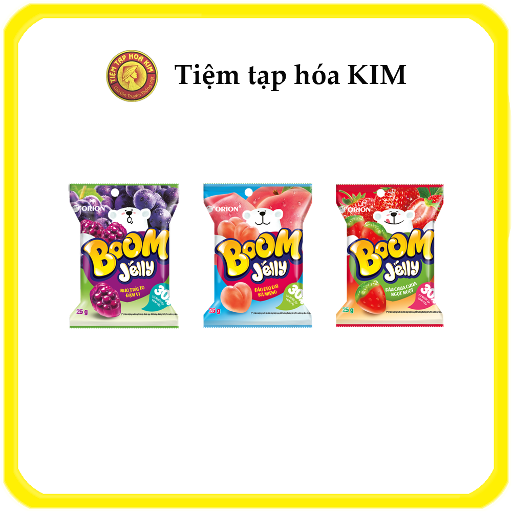 Kẹo dẻo Boom Jelly Orion 25g
