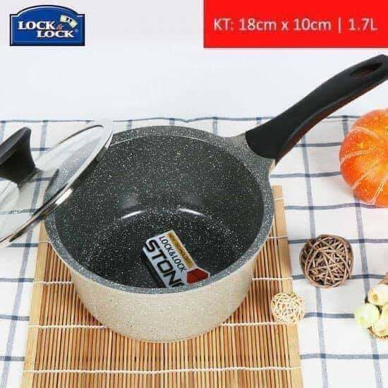 Quánh Đá Stone 7 lớp 18cm LocknLock LCA6181D (cam kết hàng chính hãng)