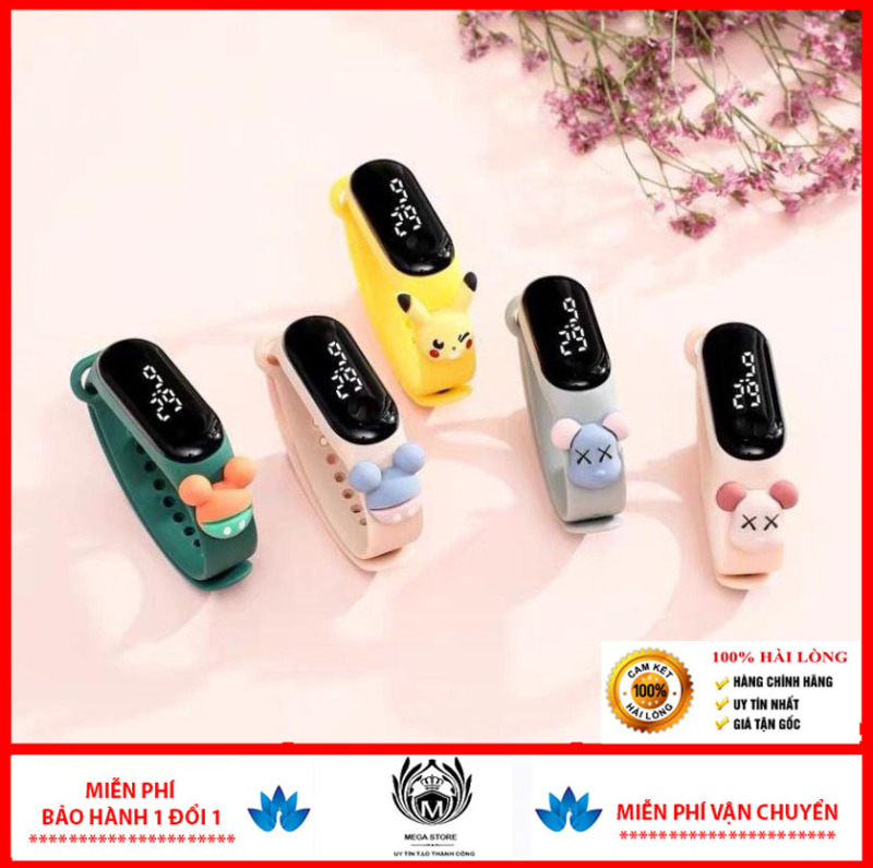 Nơi bán Đồng hồ điện tử unisex Zgo Disney Siêu Hot - Đồng hồ trẻ em chống nước