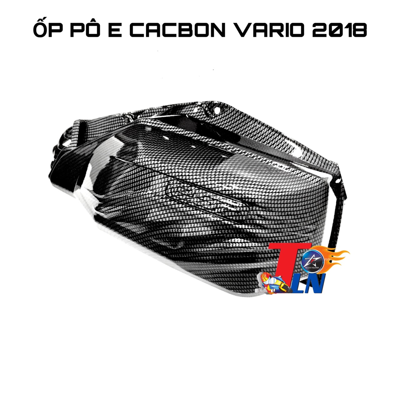 Ốp pô e vario sơn cacbon 2016-2018