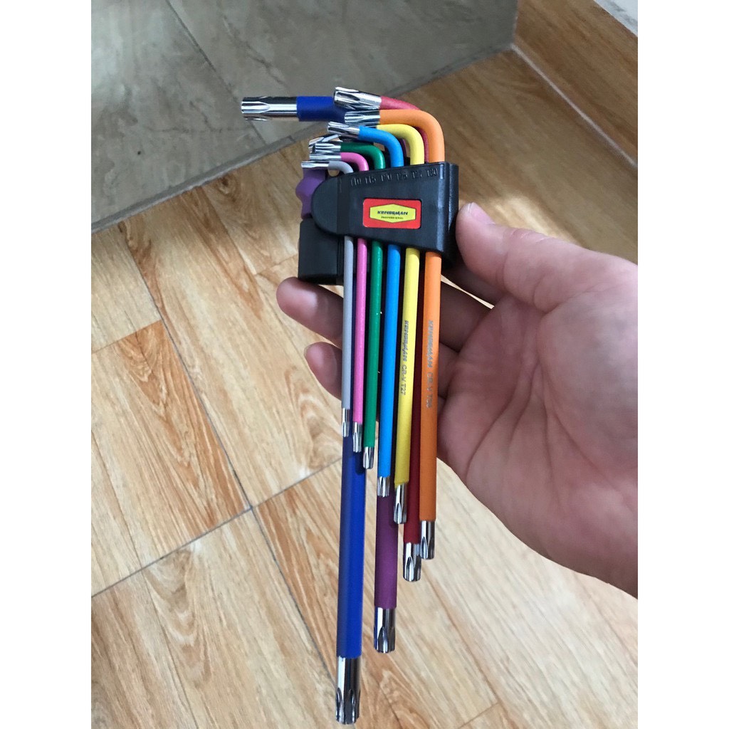 Bộ lục giác HEX KEY 9 món siêu bền bỉ