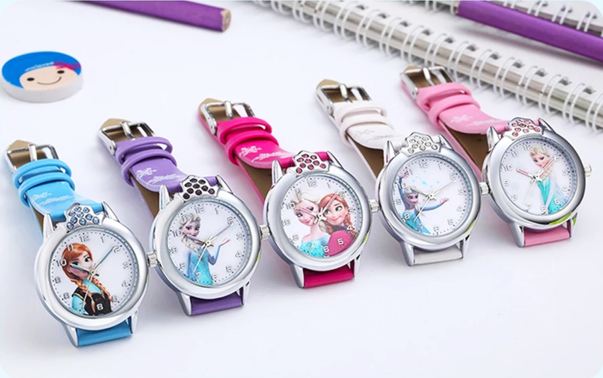 Đồng hồ Elsa & Anna cho bé gái Baby-S – SDH002