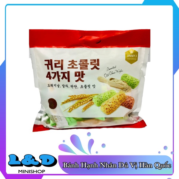 Bánh Yến Mạch Hàn Quốc Đủ Vị 380gr