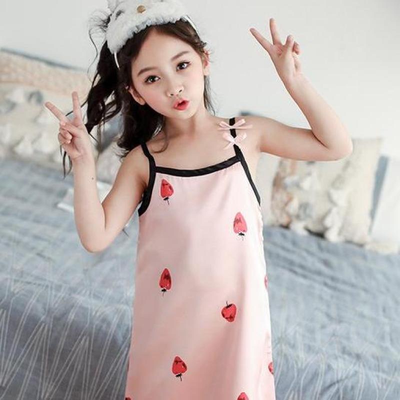 Nơi bán Váy ngủ bé gái kiểu Hàn siêu dễ thương - size 01 đến 10 tuổi