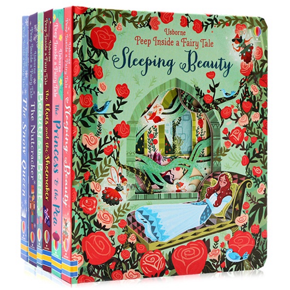 [Tiếng Anh cho bé] Series đồ chơi Peep-inside cổ tích của Usborne dành cho các bé