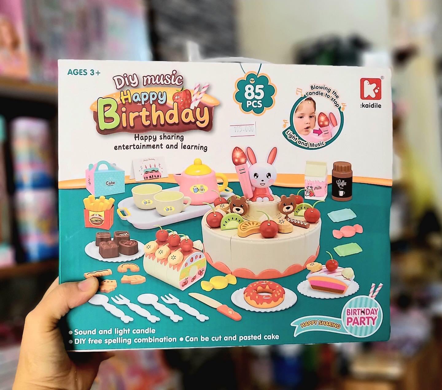 Bộ Đồ Chơi Cắt Bánh Sinh Nhật Cho Bé
