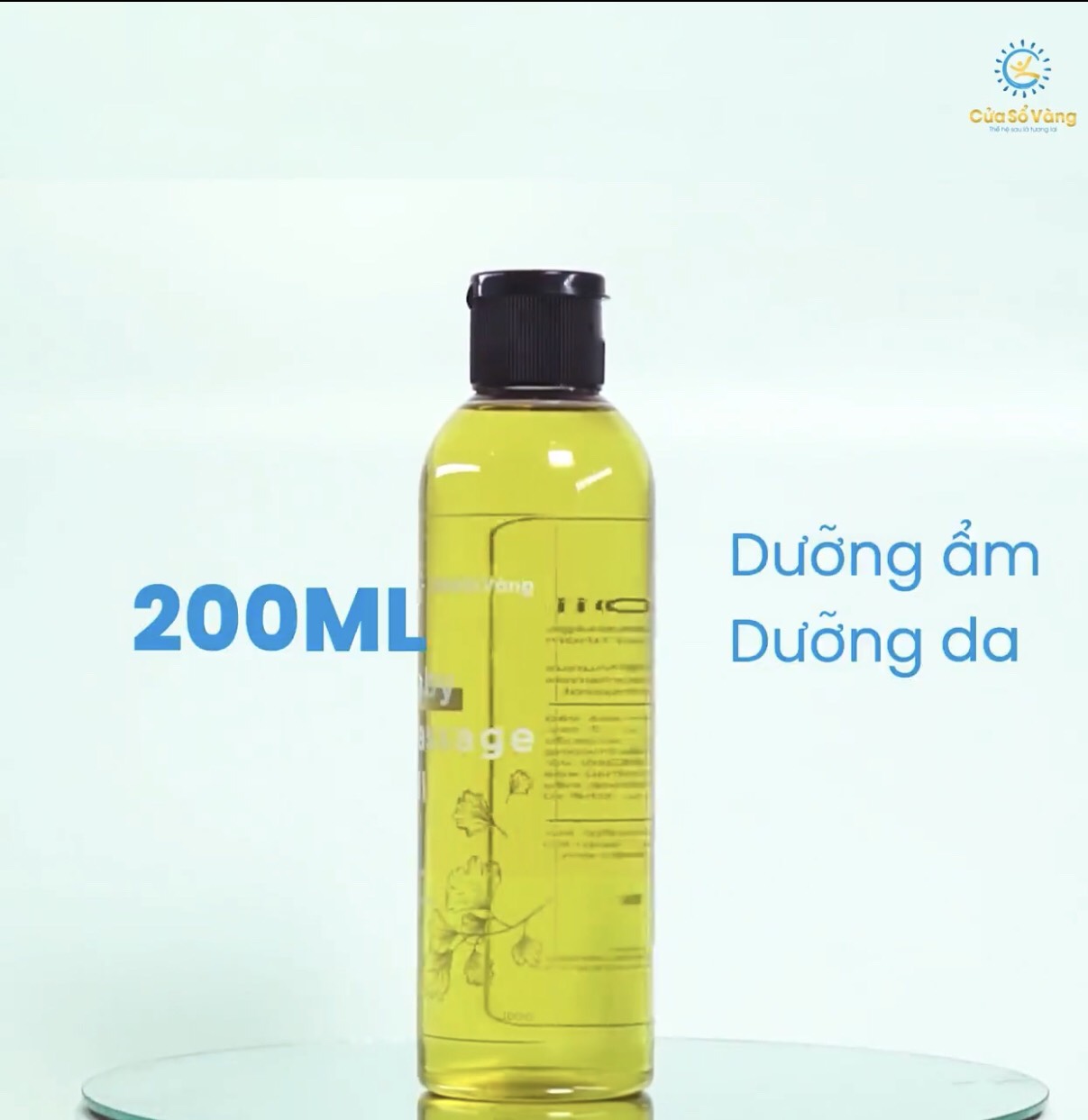 Dầu masage  baby cửa sổ vàng