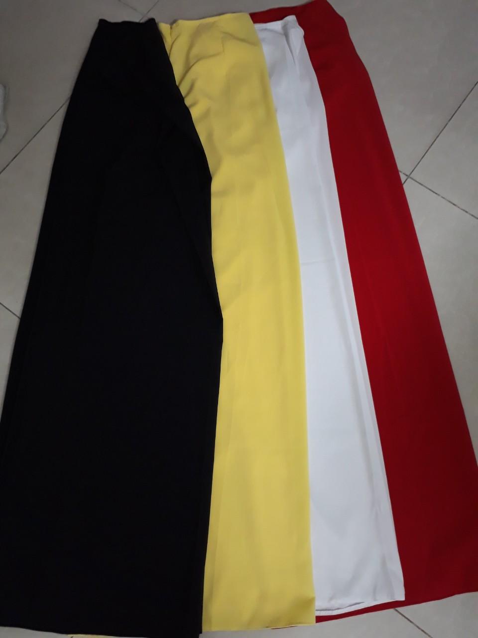 Quần LỤA mặc ÁO DÀI-ÁO BÀ BA - DÂY KÉO -đủ size