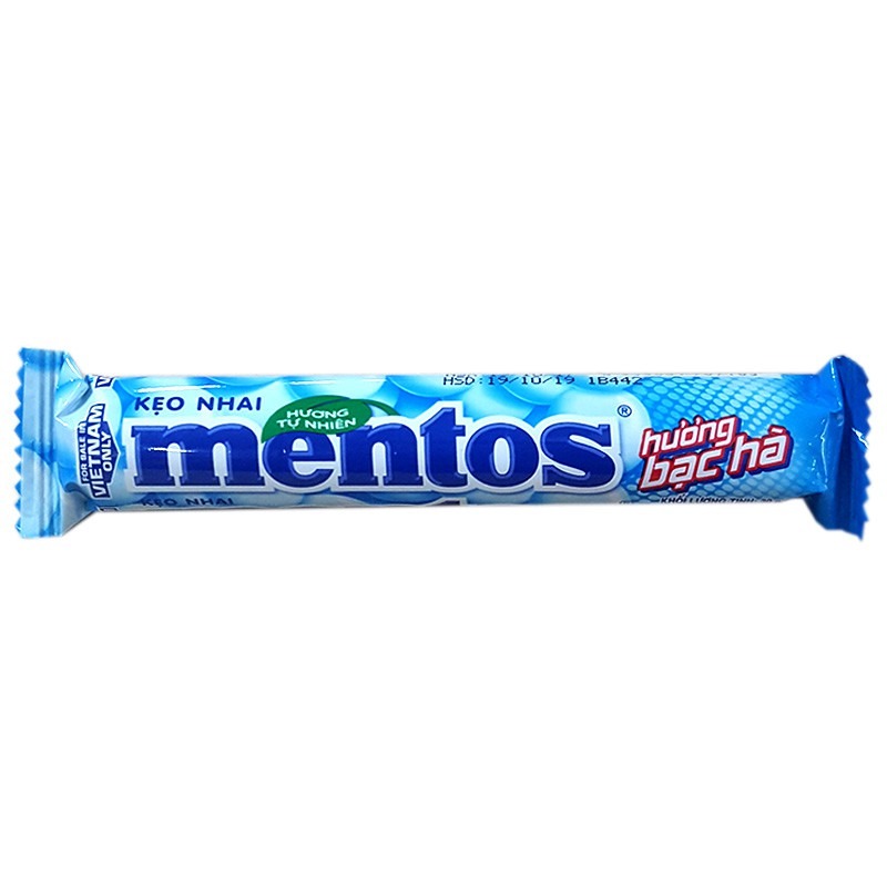 Kẹo Nhai Mentos (Gói 16 thanh)