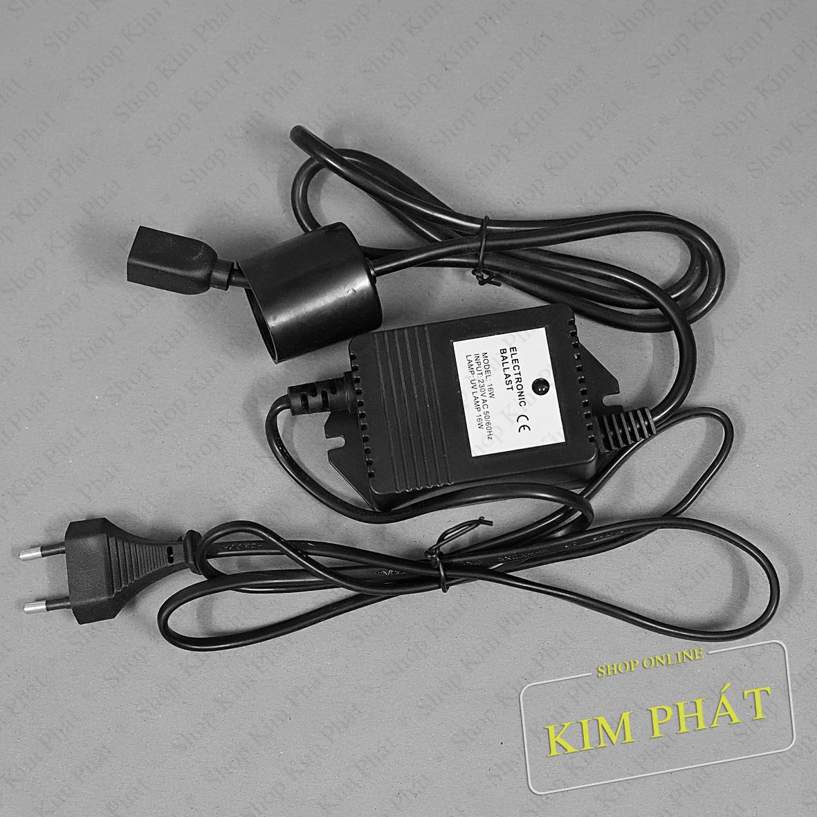 Nguồn đèn UV 16w - nguồn đèn UV máy lọc nước - ballast đèn uv 16w