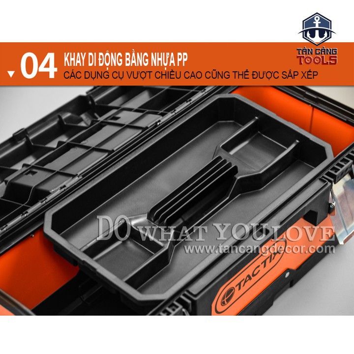 Thùng Đựng Đồ Nghề 20 Inches Tactix 321121