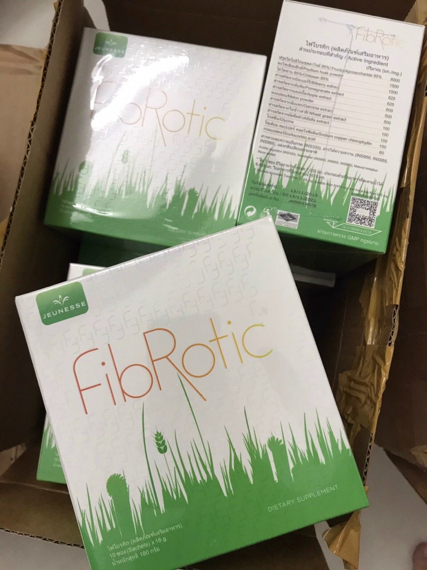 Fibrotic jeunesse hỗ trợ tăng lợi khuẩn đường ruột hộp 10 gói