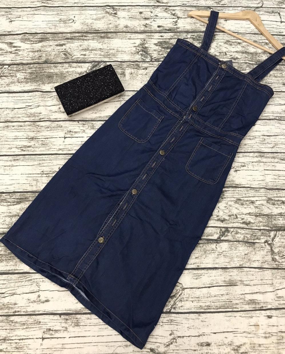 Yếm jean dài cao cấp
