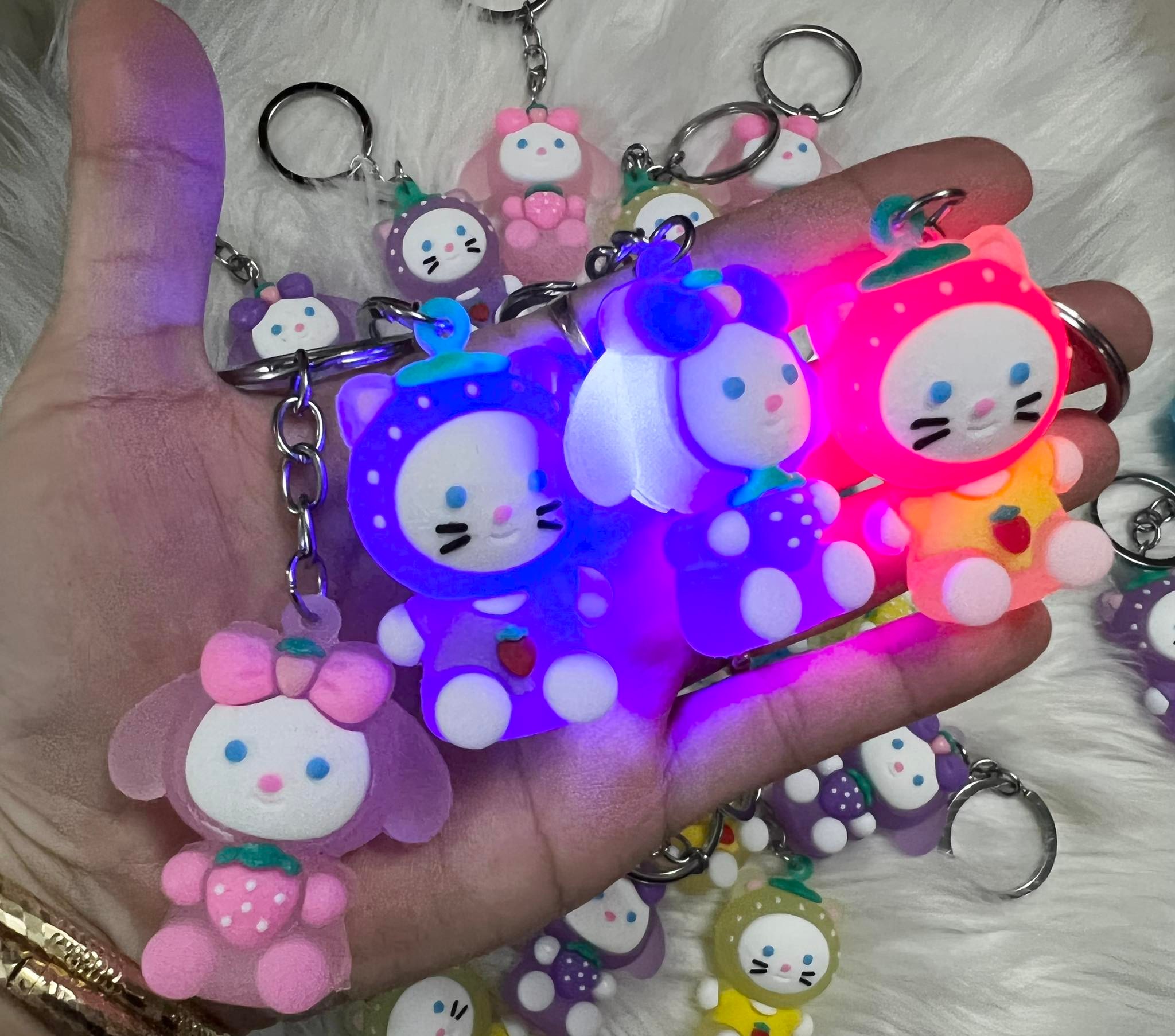 Móc khoá đèn nhấp nháy