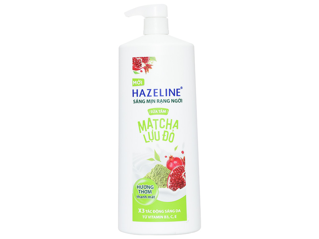[HCM]Sữa Tắm Hazeline Matcha Lựu Đỏ 1KG
