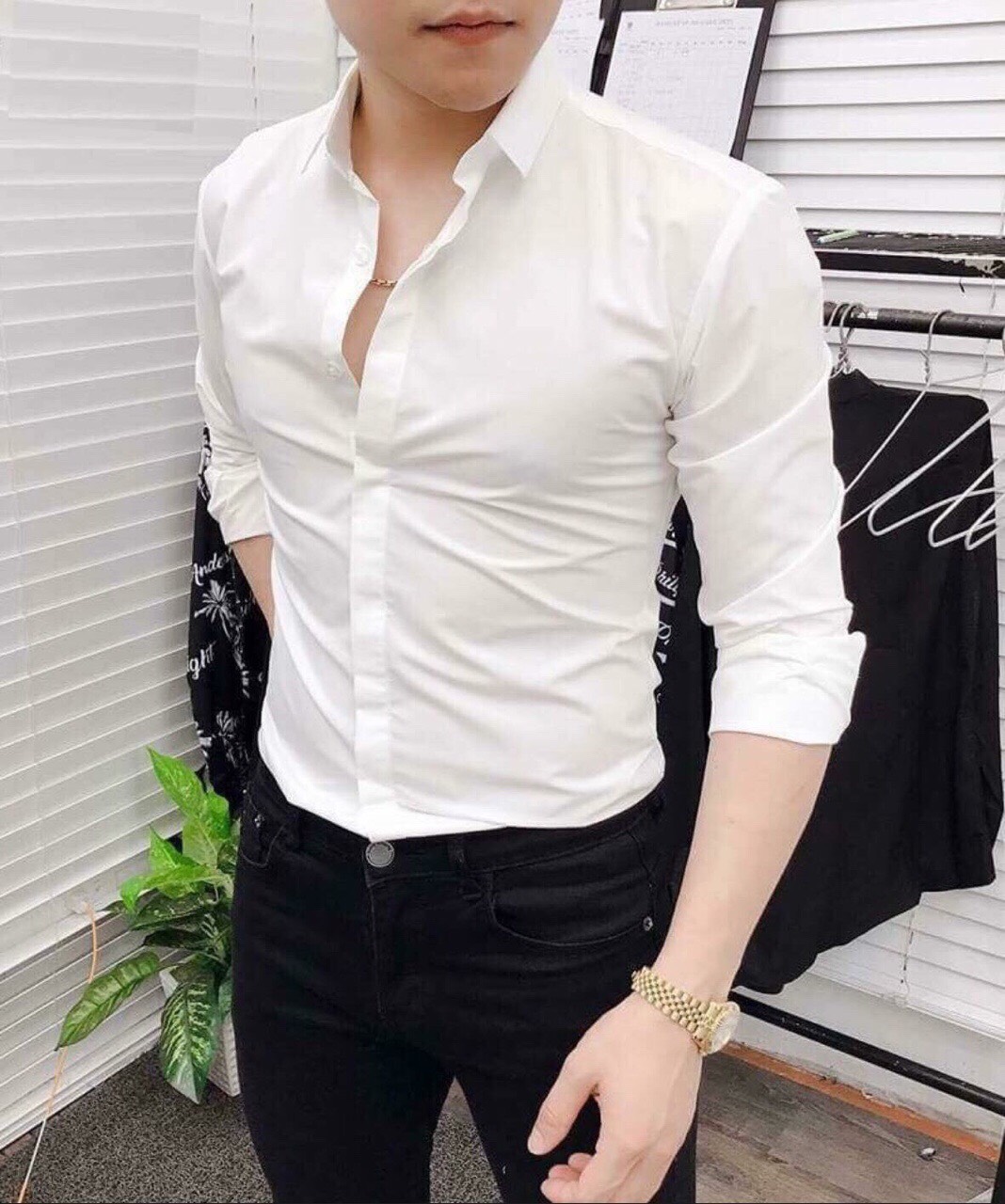 ÁO SƠ MI NAM DÀI TAY KIỂU DÁNG CÔNG SỞ HOT NHẤT