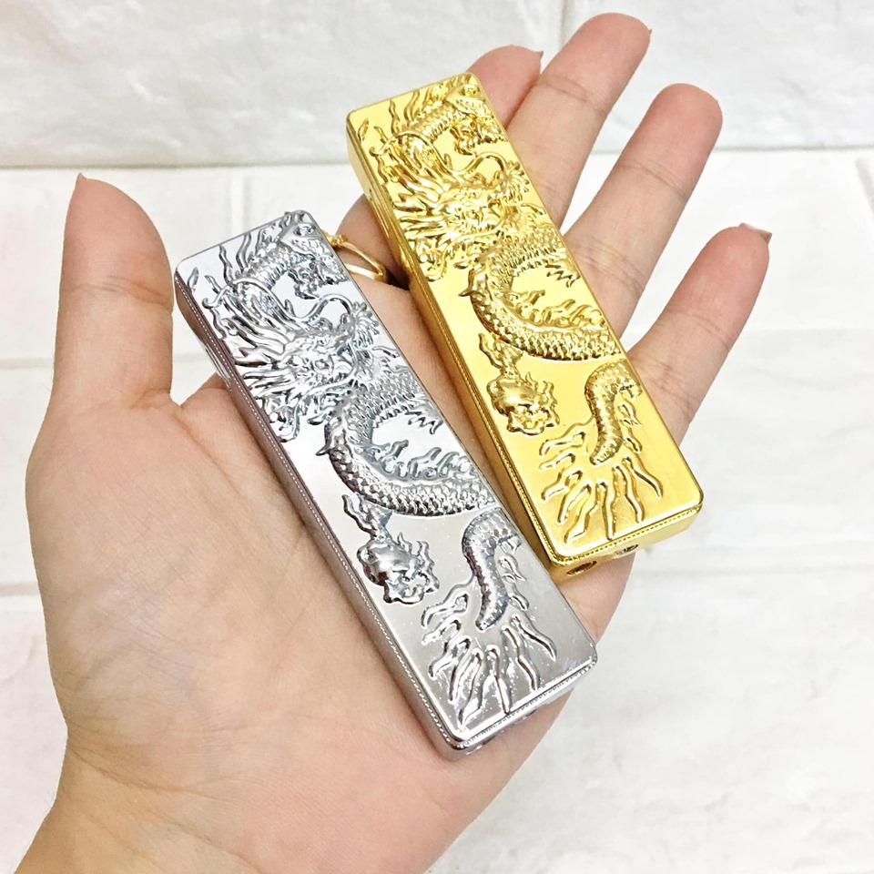 [HCM]BẬT LỬA KHÈ - TRƯỢT HÌNH RỒNG (KIM LOẠI) - (XÀI GAS)