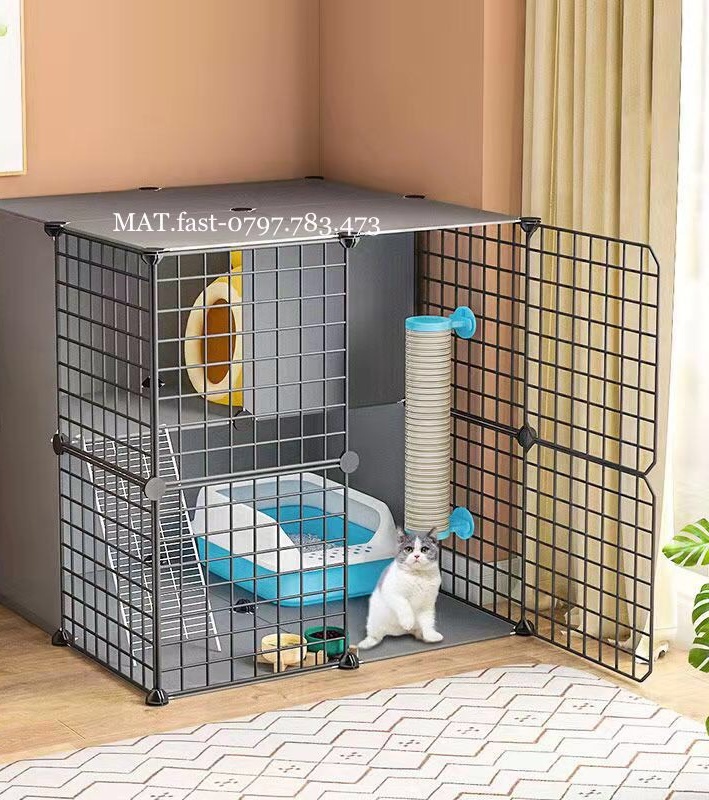 Lưới thép làm chuồng chó mèo thú cưng đa năng - ruby decor