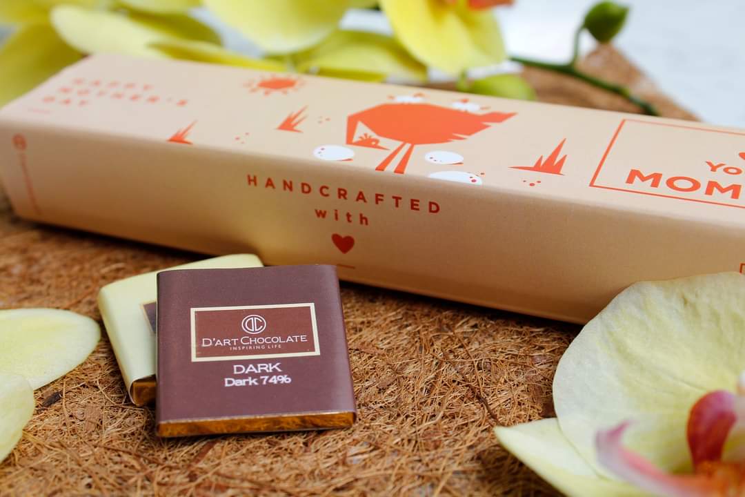 Hộp 36 viên socola nguyên chất D'art Chocolate ( 32%,40%,54%,74%)