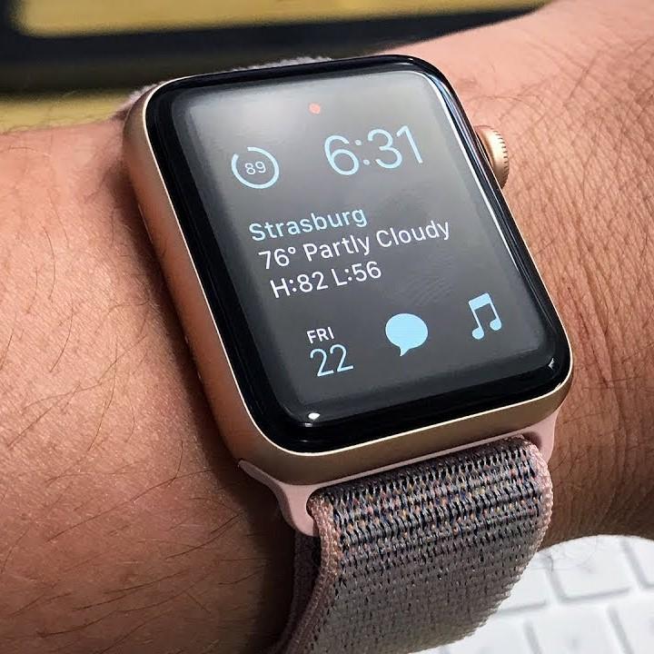 Dây Nylon Apple Watch Sport Loop Pink Sand ( không kèm mặt đồng hồ )