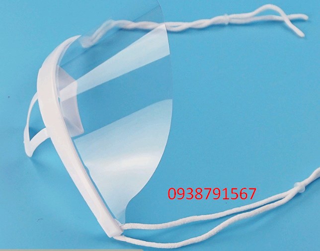 [HCM]khẩu trang nhựa trong suốt