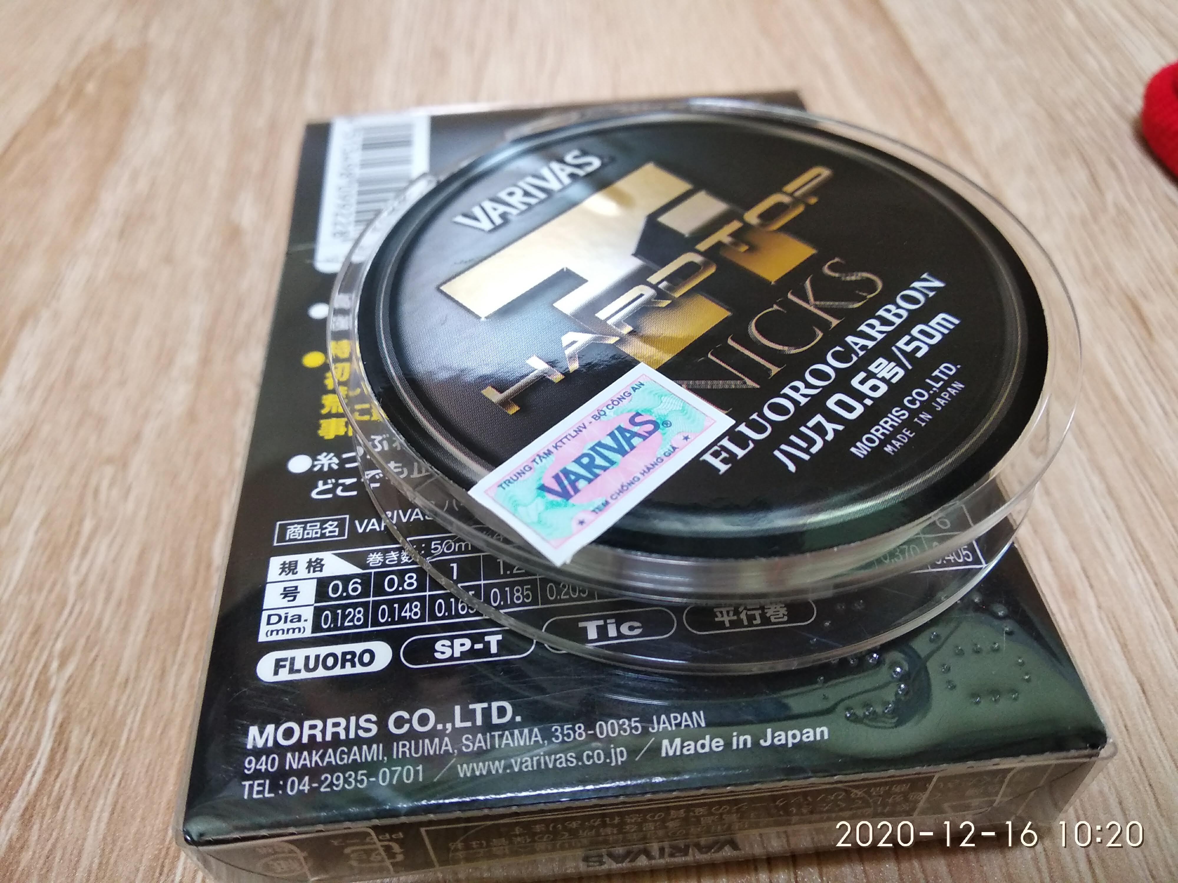 Dây Câu Cá FluoroCarbon Varivas Hard Top Ti Nicks - Làm Thẻo Câu Tay