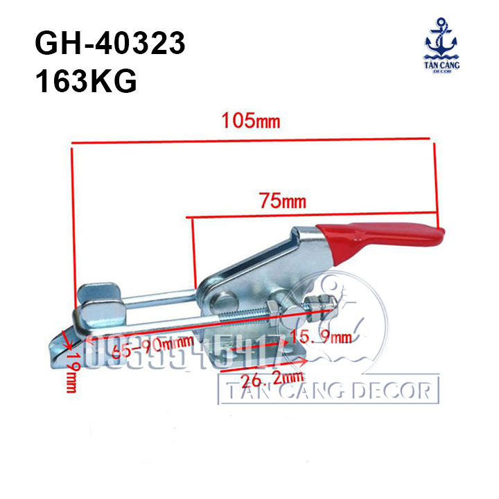 Sập kéo nhanh size nhỏ 10.5cm