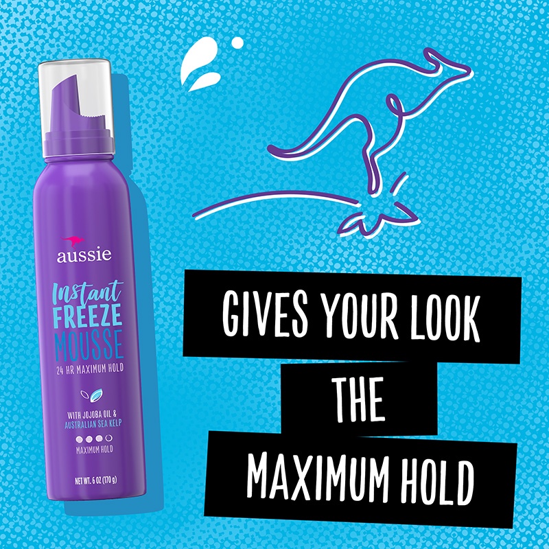 [Bill US] Xịt giữ nếp tóc Aussie Instant Freeze Hair Spray