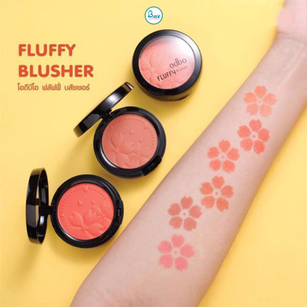 Phấn Má Hồng Odbo Fluffy Blusher Od153 [BECO-BC1374]