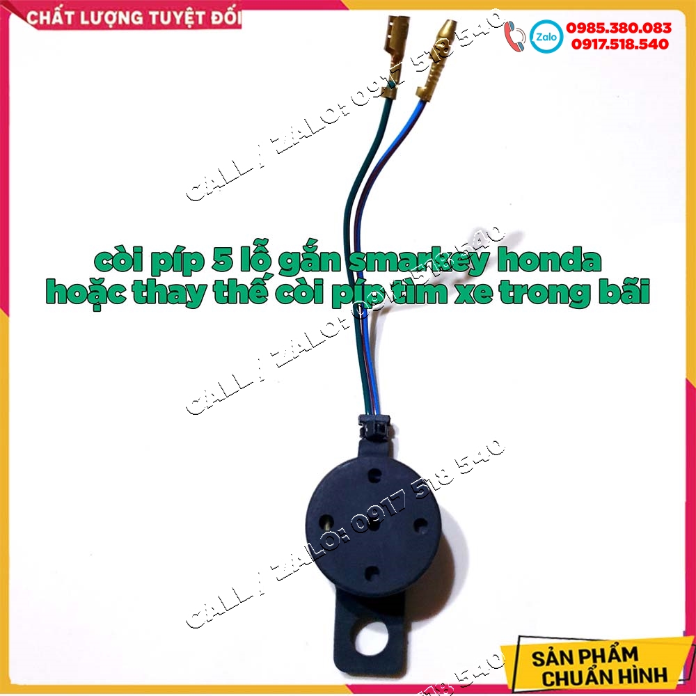 Còi chip 5 lỗ cho smartkey honda