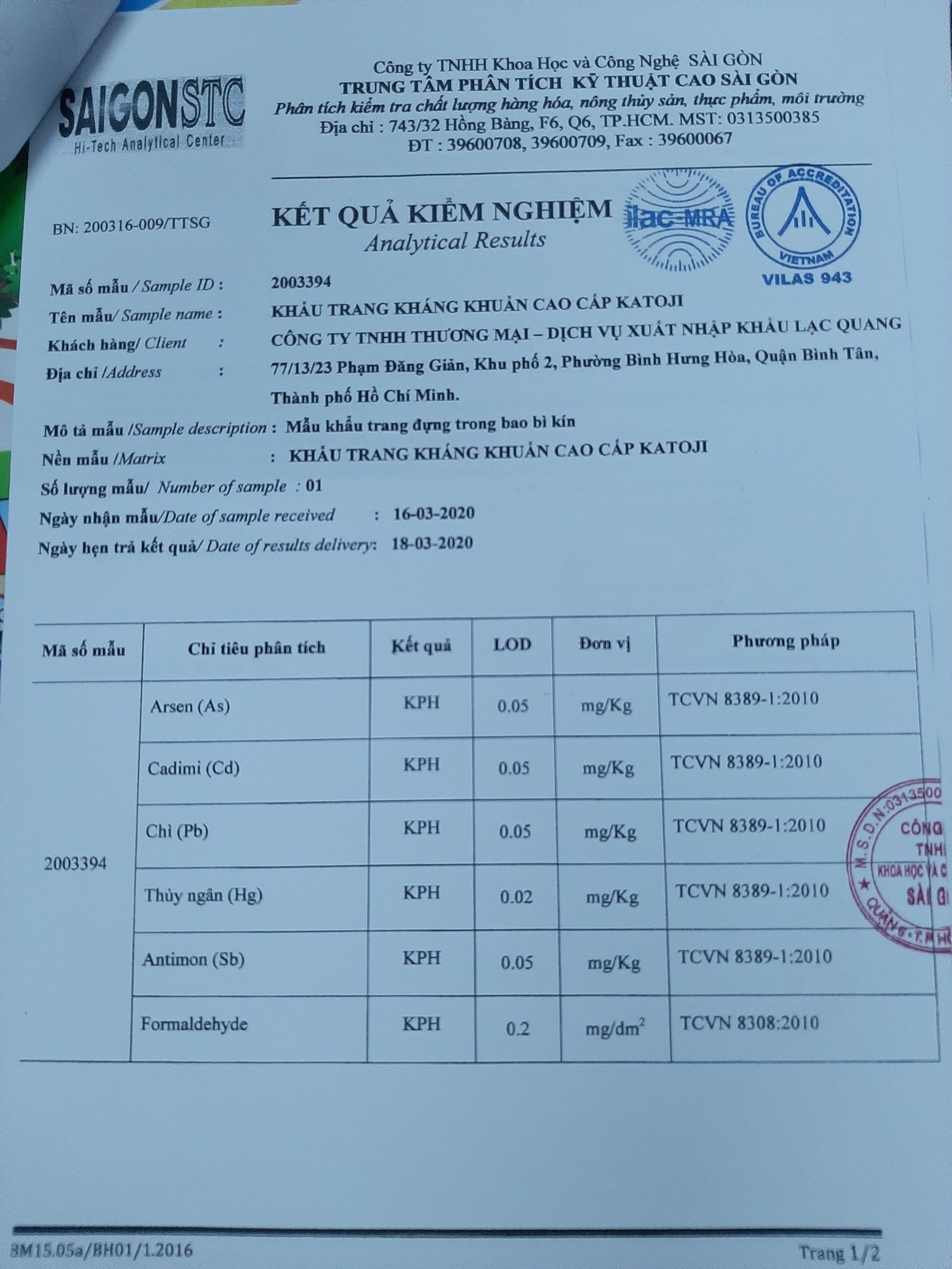 Khẩu Trang 3D Kháng Khuẩn Hộp 10 cái