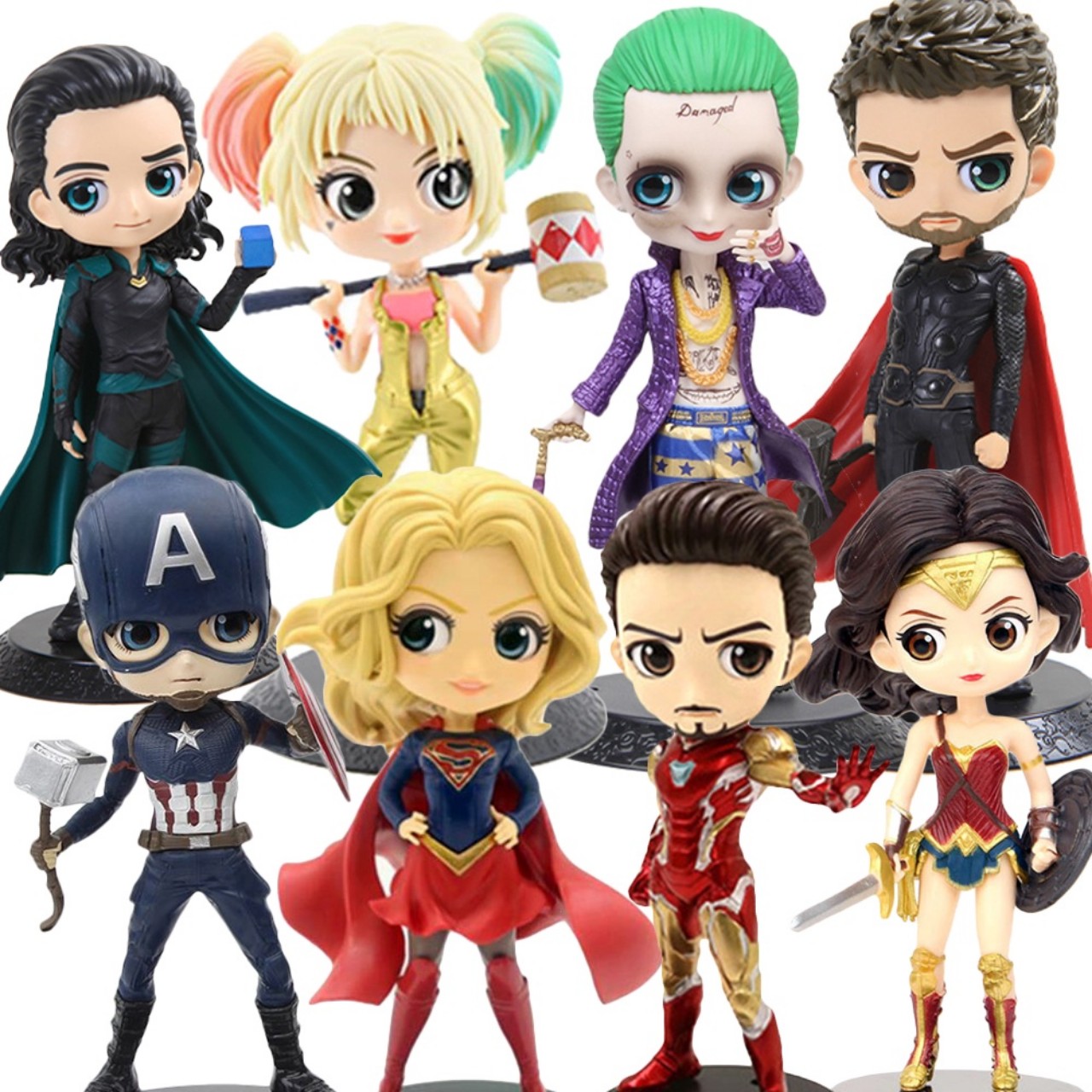 Mô hình nhân vật Avenger Marvel - Biệt đội siêu anh hùng - cao 15cm