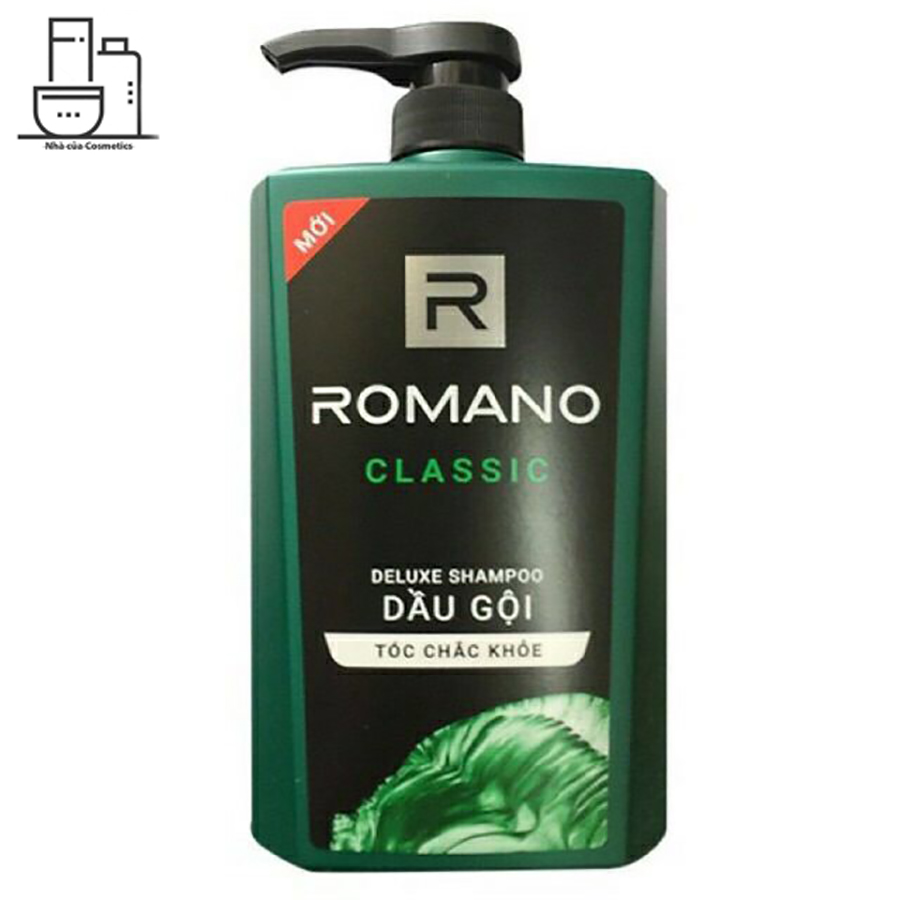 Dầu gội cao cấp cho nam romano 650g các loại