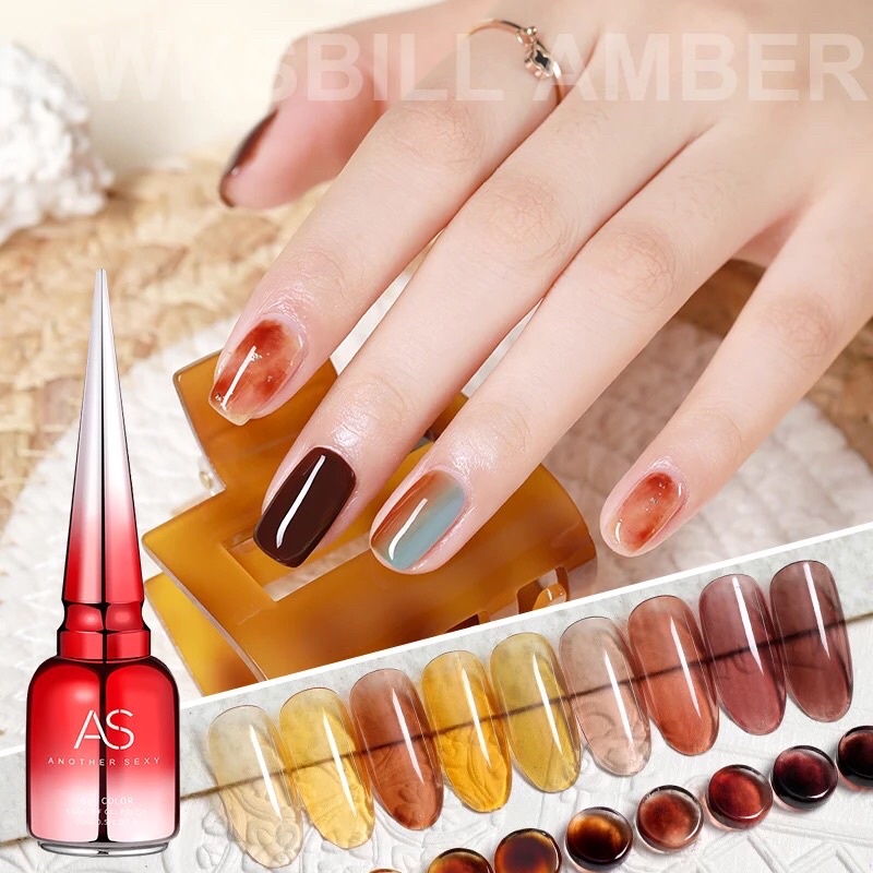 Sơn Gel As Thạch Gỗ mã ADP | Chai đỏ 15ML