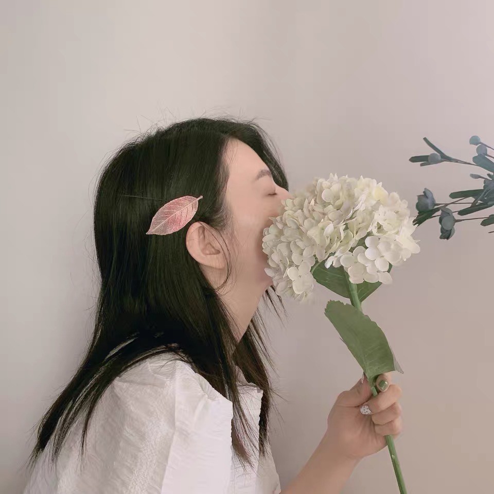 Kẹp Tóc Nữ Hình Chiếc Lá Dễ Thương