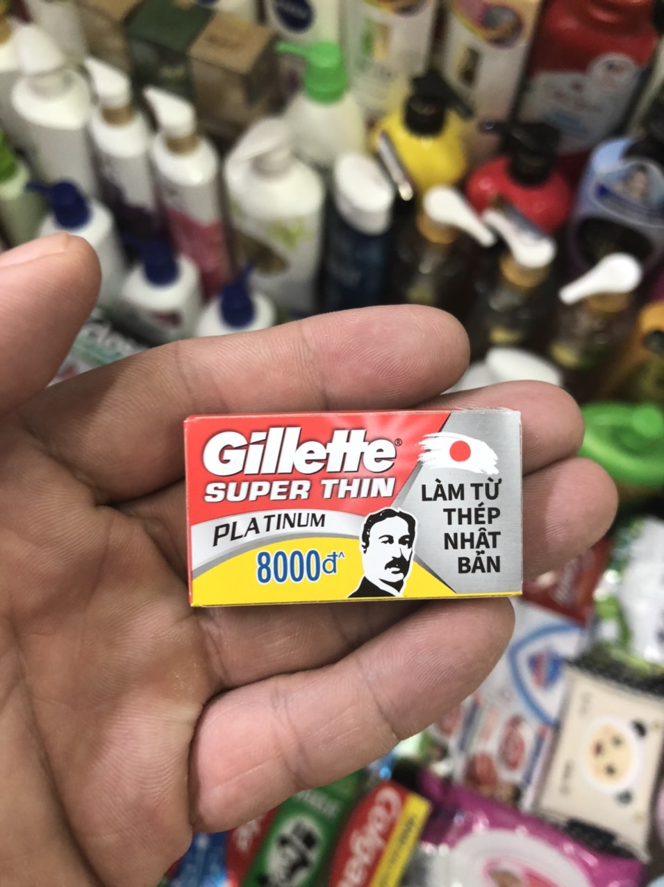 Lưỡi lam Gillette Super Thin lốc 20 hộp ( 5 lưỡi/ hộp)