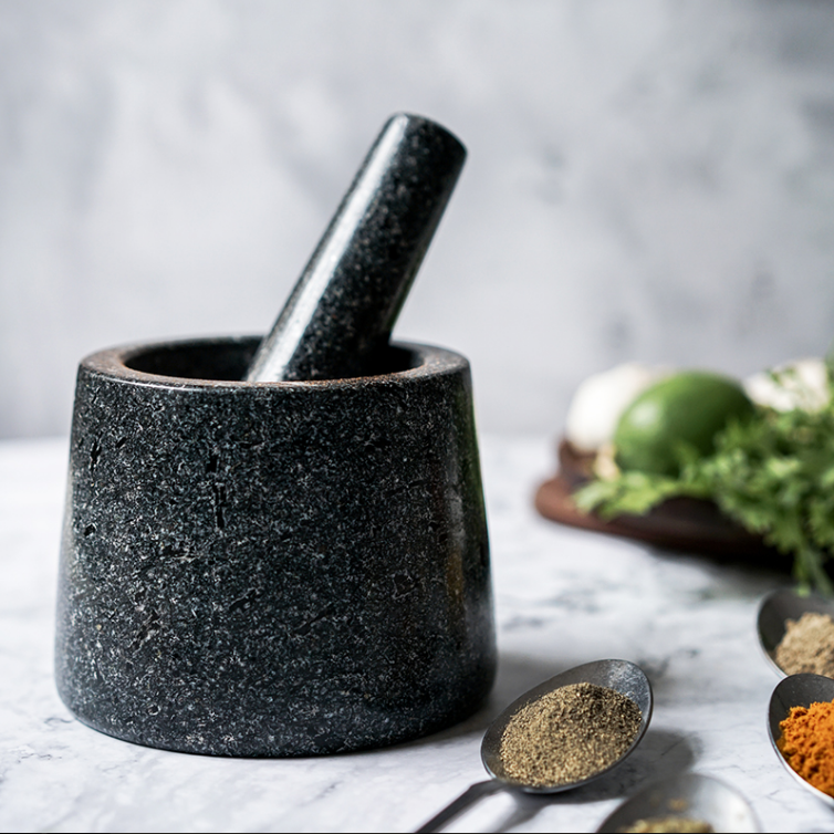Bộ chày cối bằng đá cẩm thạch