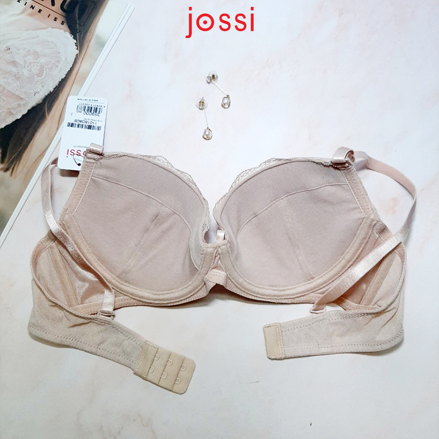 Áo lót ren mút mỏng cúp xéo - Jossi 9018